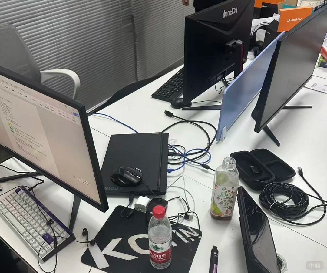 代練工作室籌備中，現在網絡都已經接好了