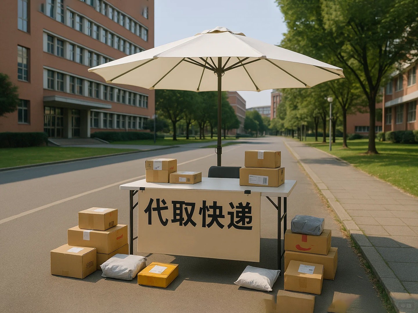 大學(xué)生剛興起創(chuàng)業(yè)就是代取快遞